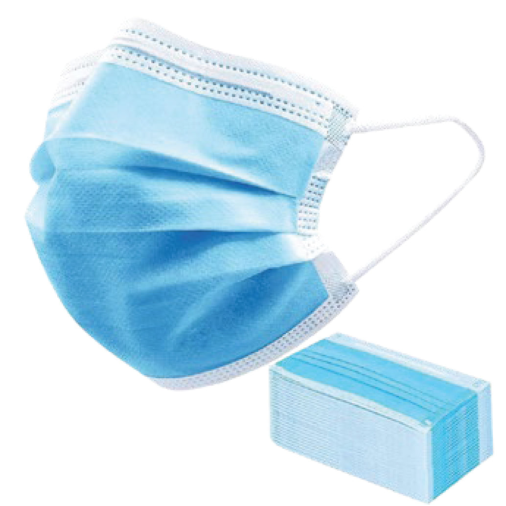 3-Ply Disposable Face Mask (Box of 50)